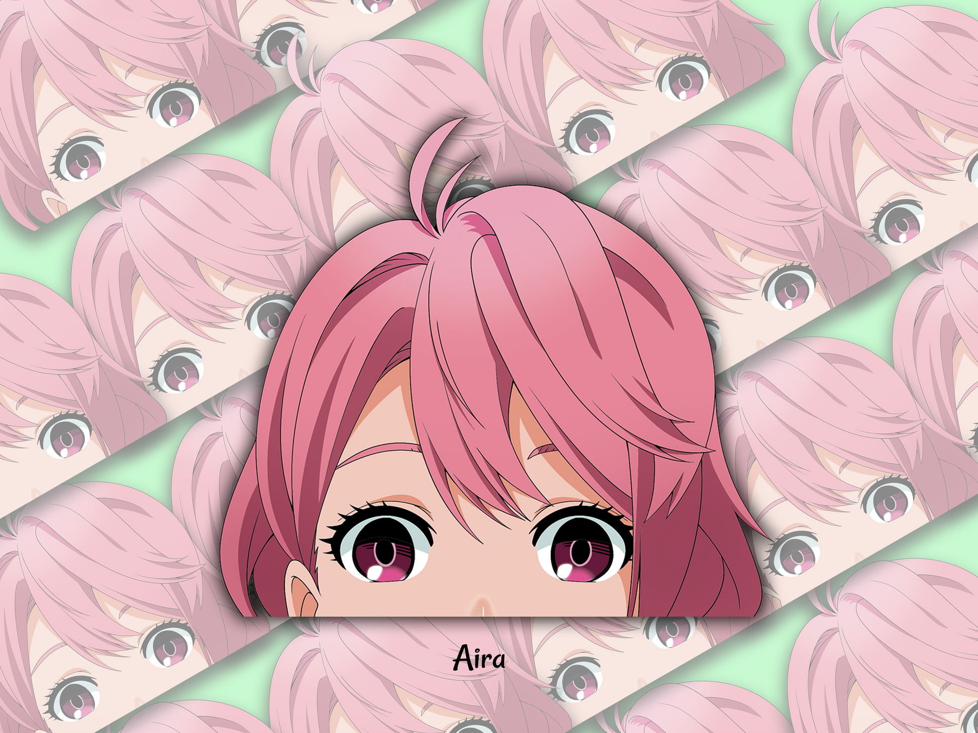 Peeker Sticker: Aira (Dan Da Dan) - artwork