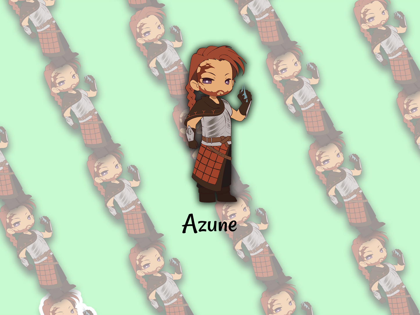 Chibi Sticker: Azune (Critical Role) - artwork