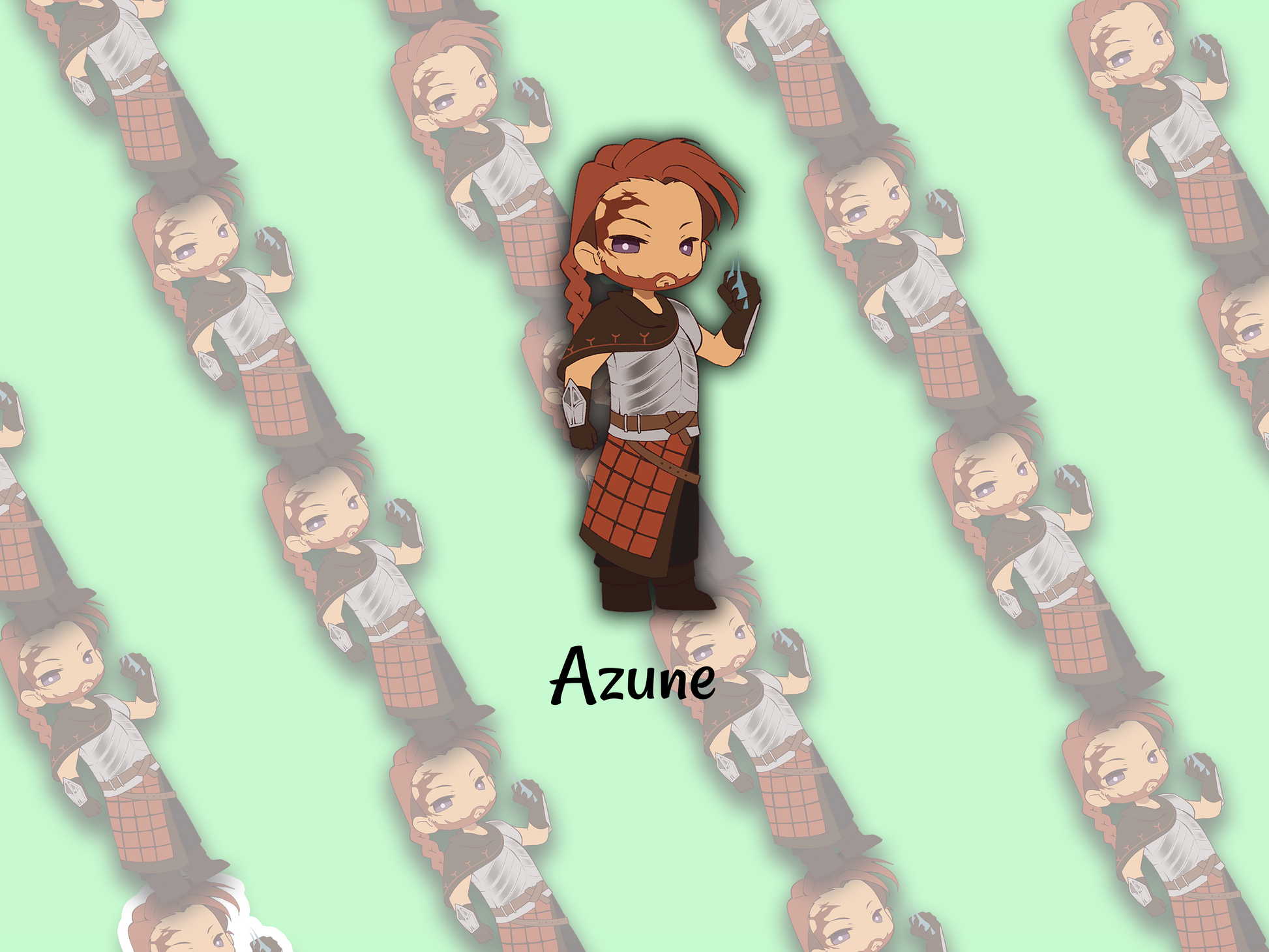 Chibi Sticker: Azune (Critical Role) - artwork