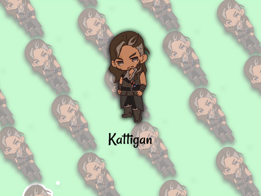 Chibi Sticker: Kattigan (Critical Role) - artwork