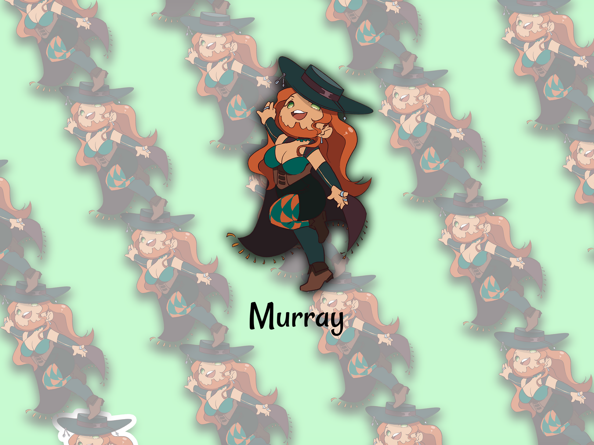 Chibi Sticker: Murray (Critical Role) - artwork