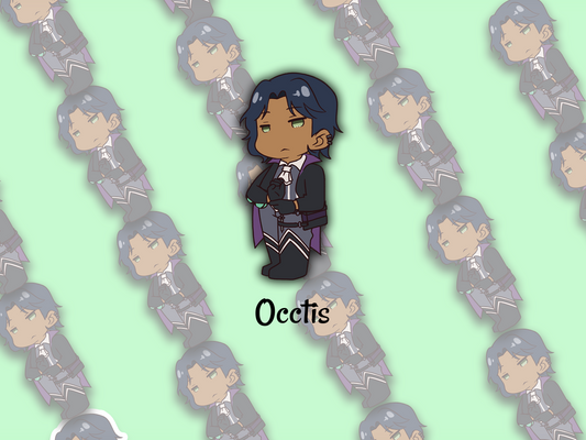 Chibi Sticker: Occtis (Critical Role) - artwork