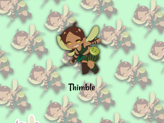 Chibi Sticker: Thimble (Critical Role) - artwork