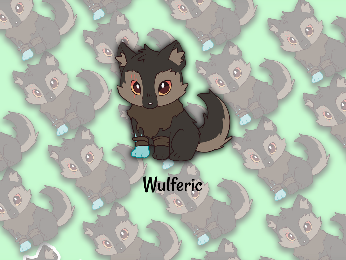 Chibi Sticker: Wulferic (Critical Role) - artwork
